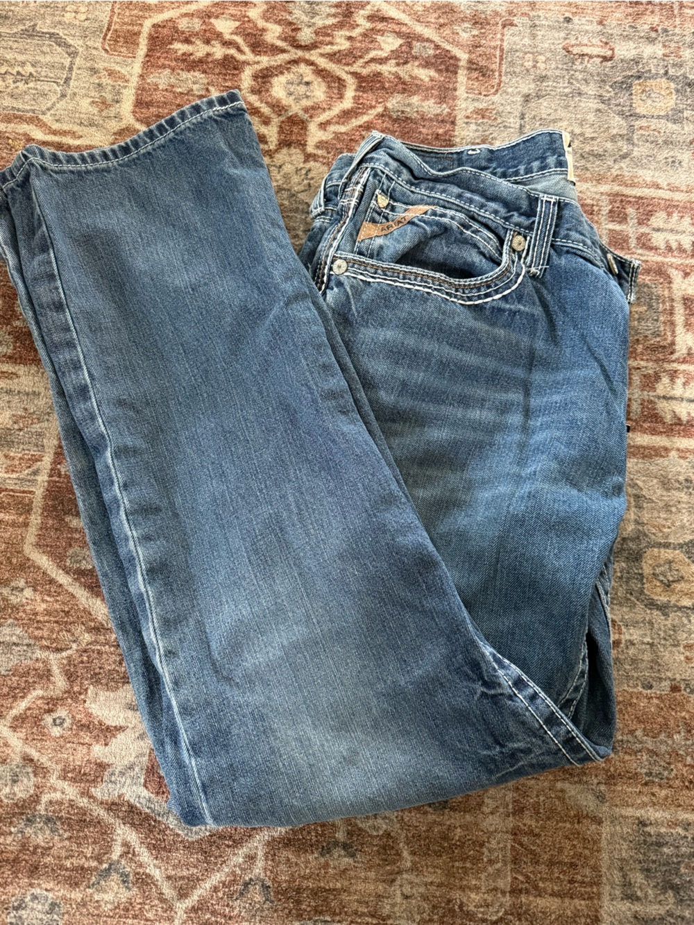 Ariat Men's Medium Blue Bootcut Jeans